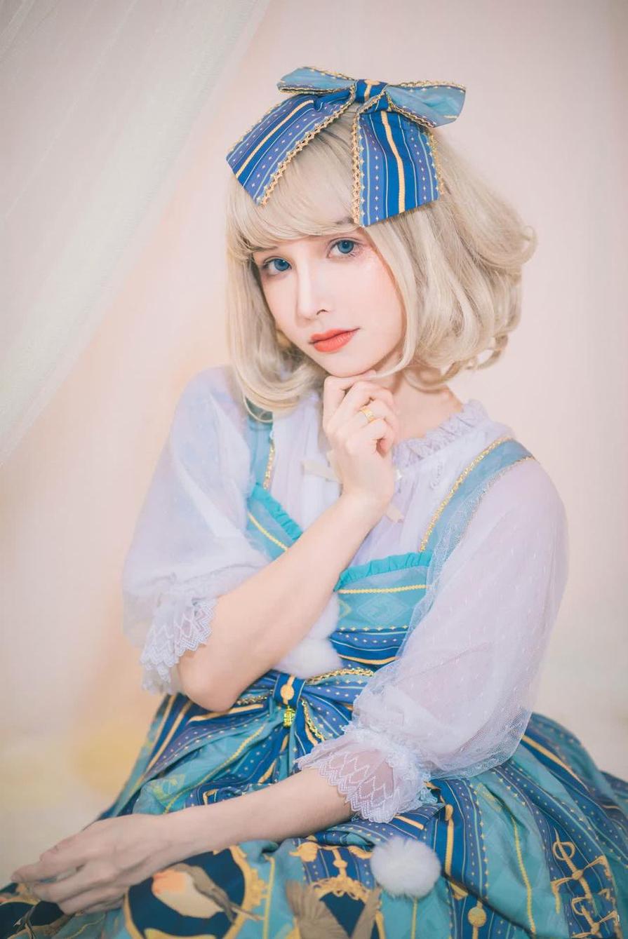 更新一千只猫薄禾cos雷电将军的最新作品，着手创作属于你的cosplay吧